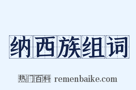 纳西族组词是什么意思的图片